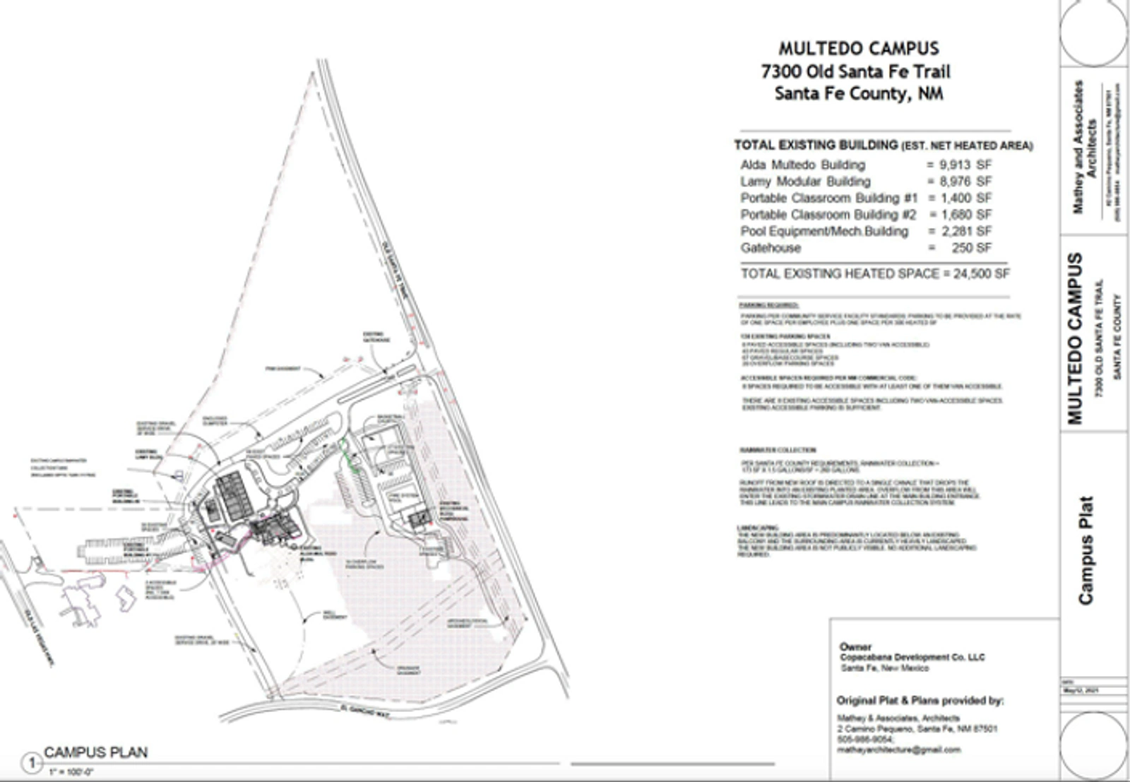 Multedo Campus plan