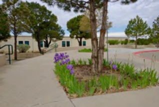 Campus grounds path and open area reference